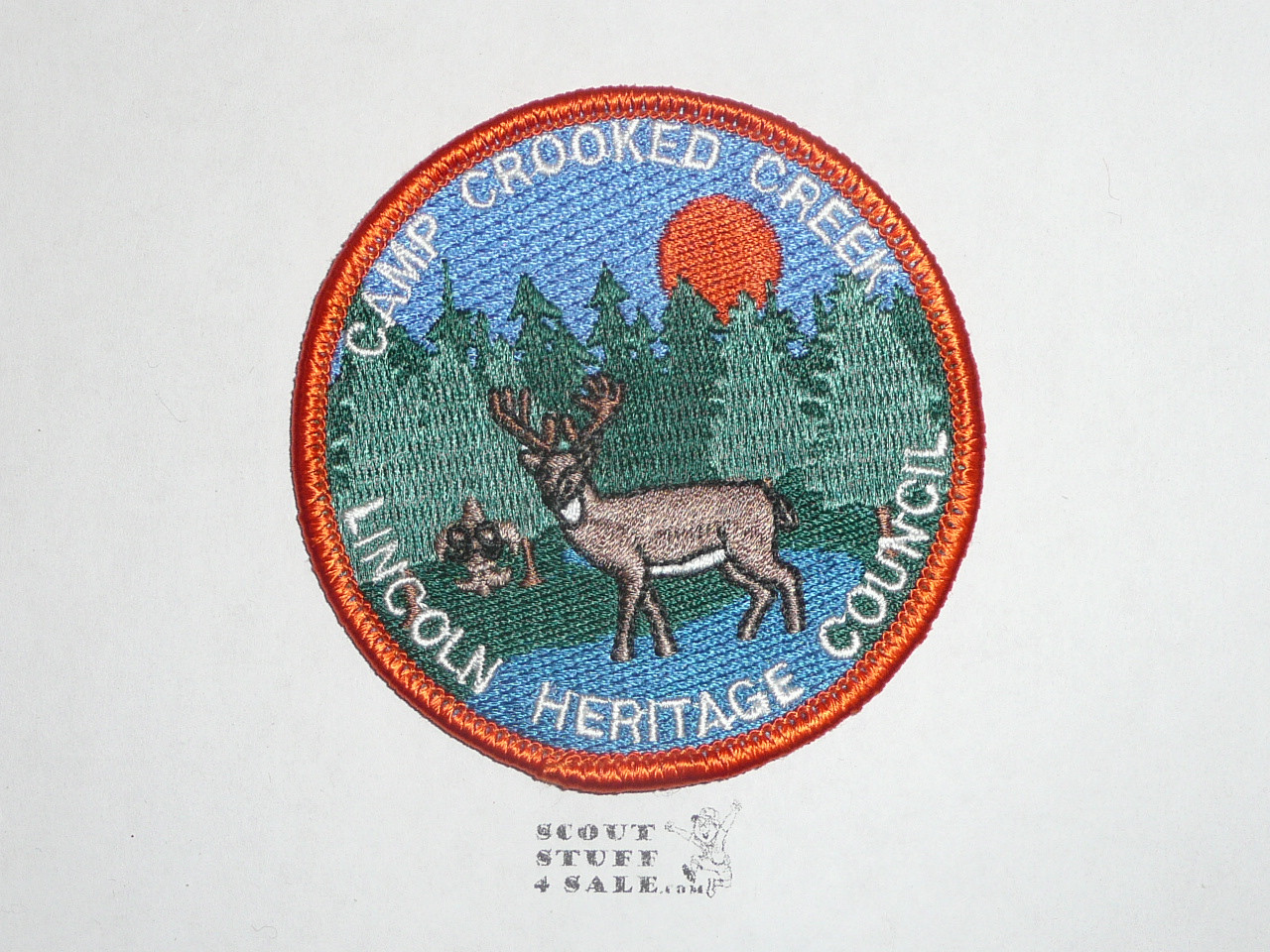 Camp Crooked Creek Patch, Lincoln Heritage Council
