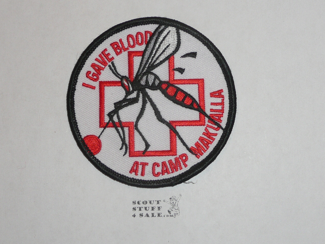 Camp Makualla Patch, I gave Blood