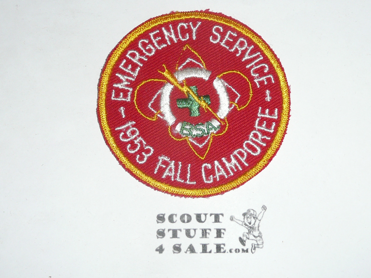 1953 Milwaukee County Council Emergency Service Patch, c/e twill