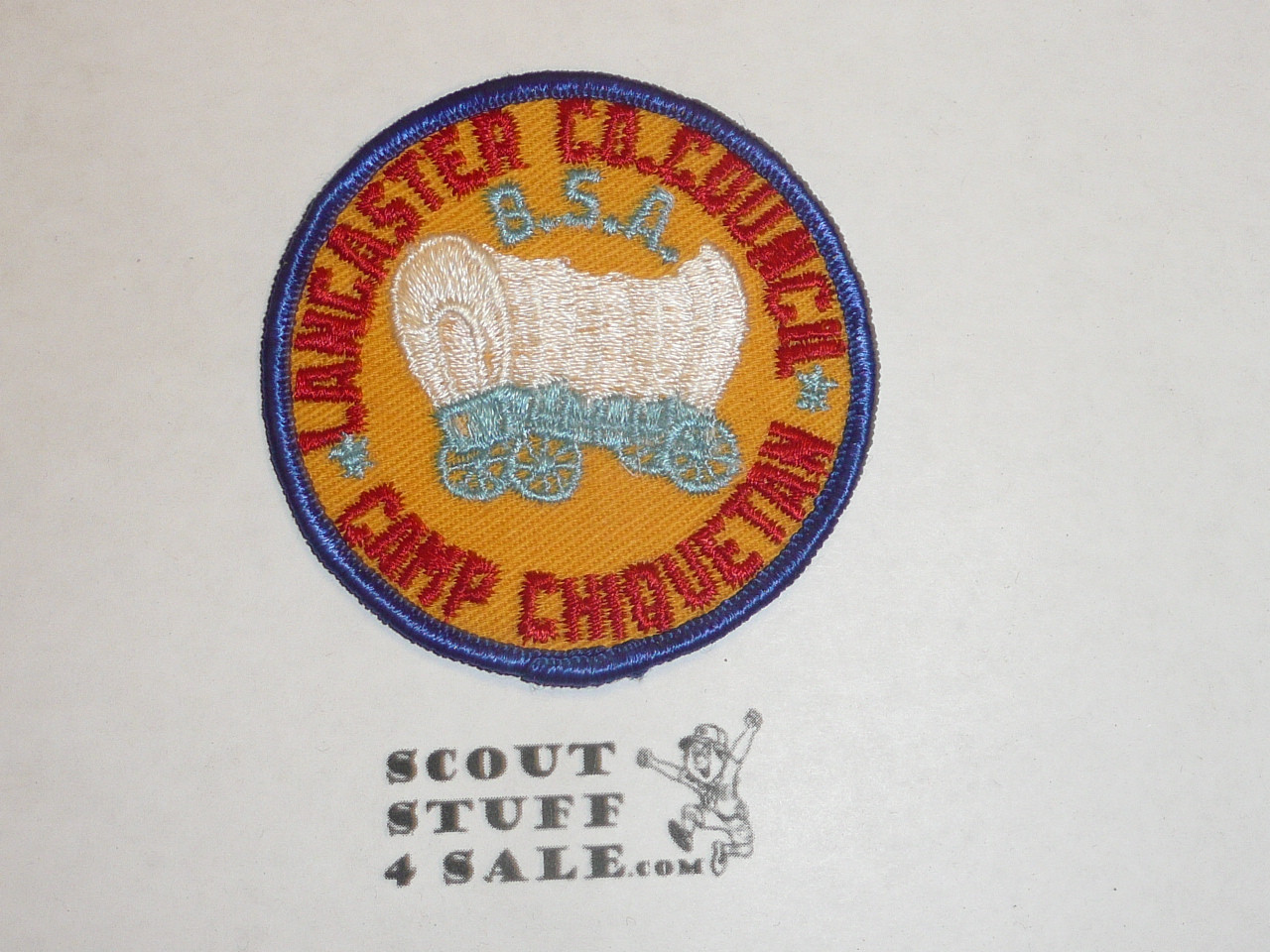 Camp Chiquetan, Lancaster County Council, blue r/e patch