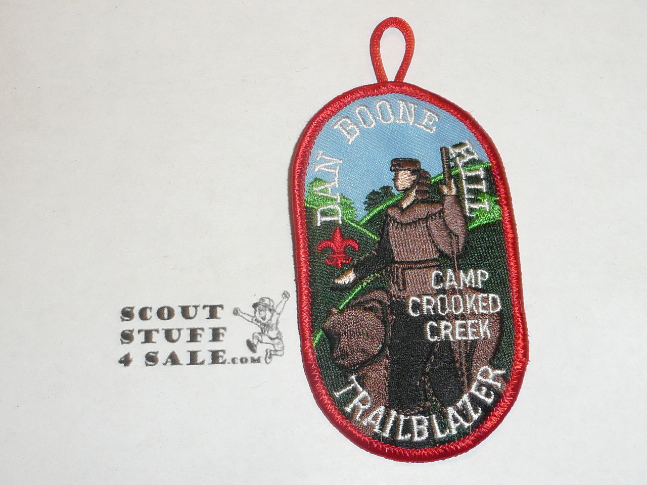 Camp Crooked Creek,  Lincoln Heritage Council, Dan Boone Hill Trailblazer Patch