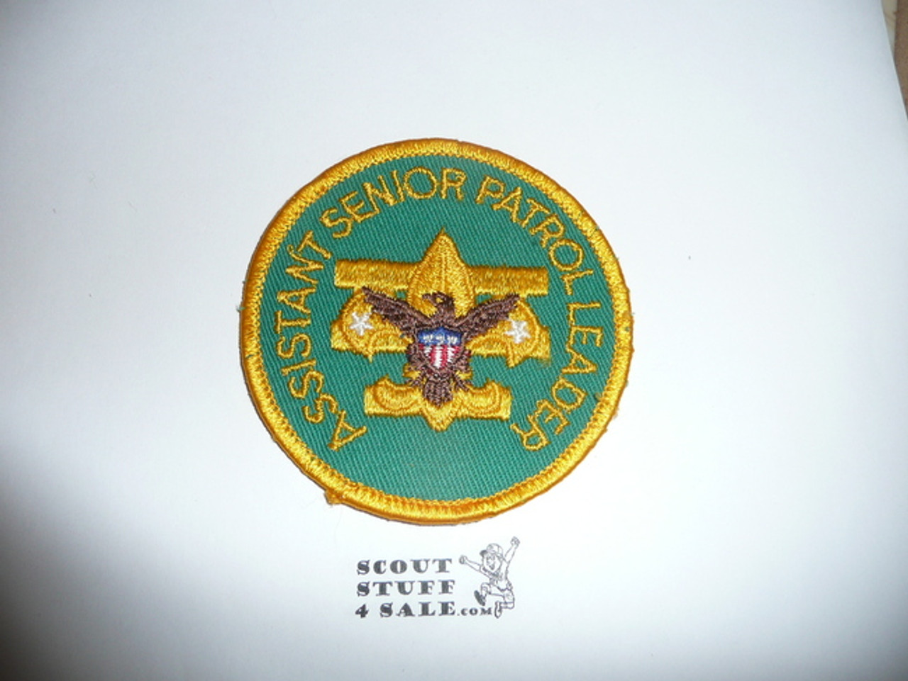 Assistant Senior Patrol Leader Patch - 1972 - 1989 - (X3), sewn