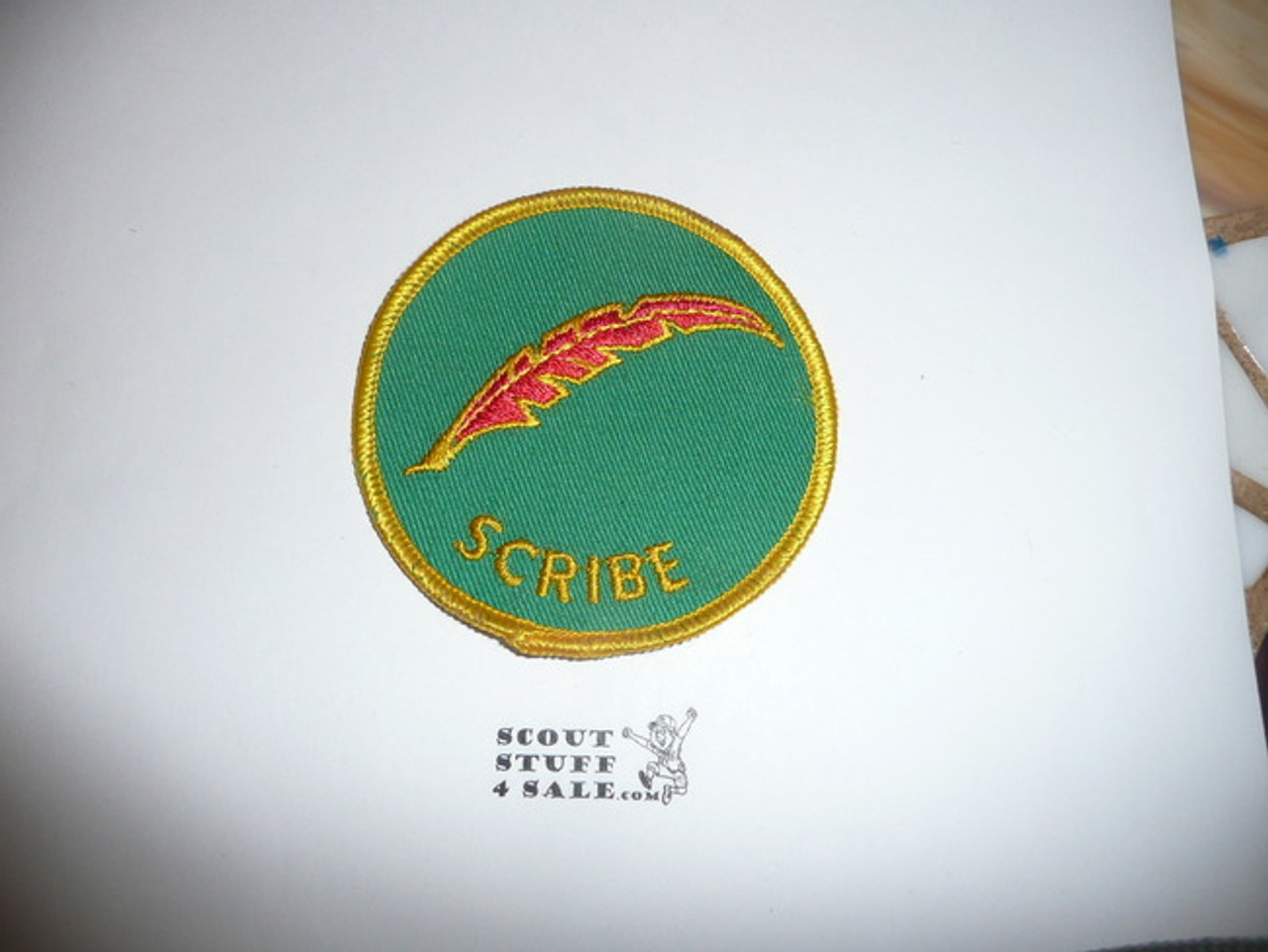 Scribe Patch - 1972 - 1989 - (SC7), sewn