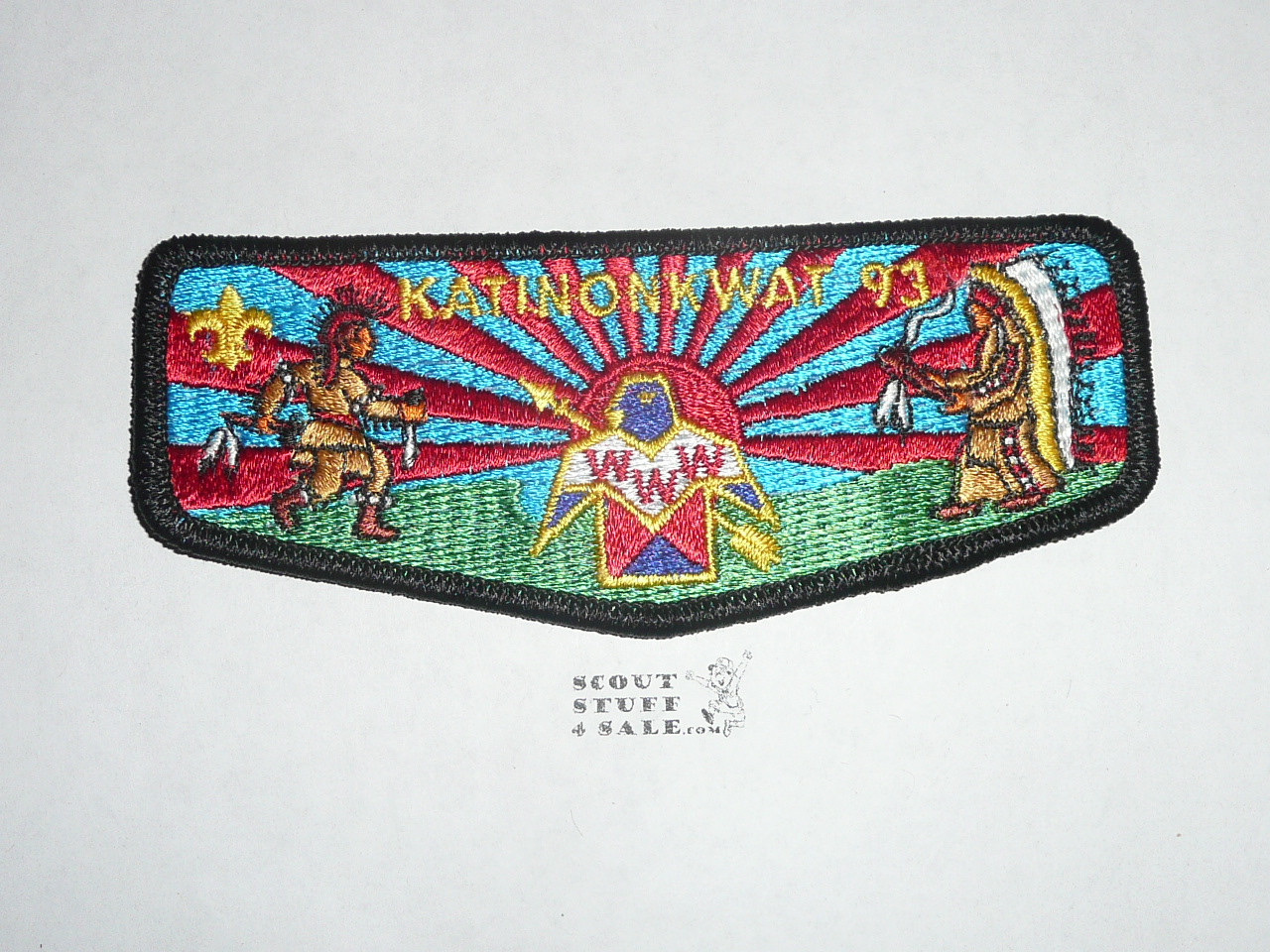Order of the Arrow Lodge #93 Katinonkwat s10 Flap Patch - Boy Scout