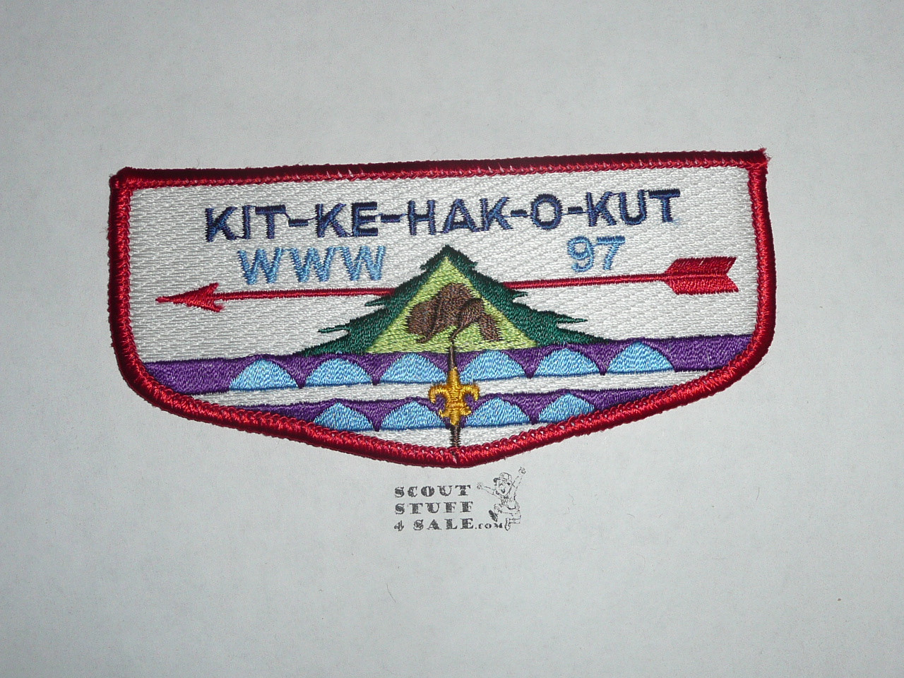 Order of the Arrow Lodge #97 Kit-Ke-Hak-O-Kut s9 Flap Patch