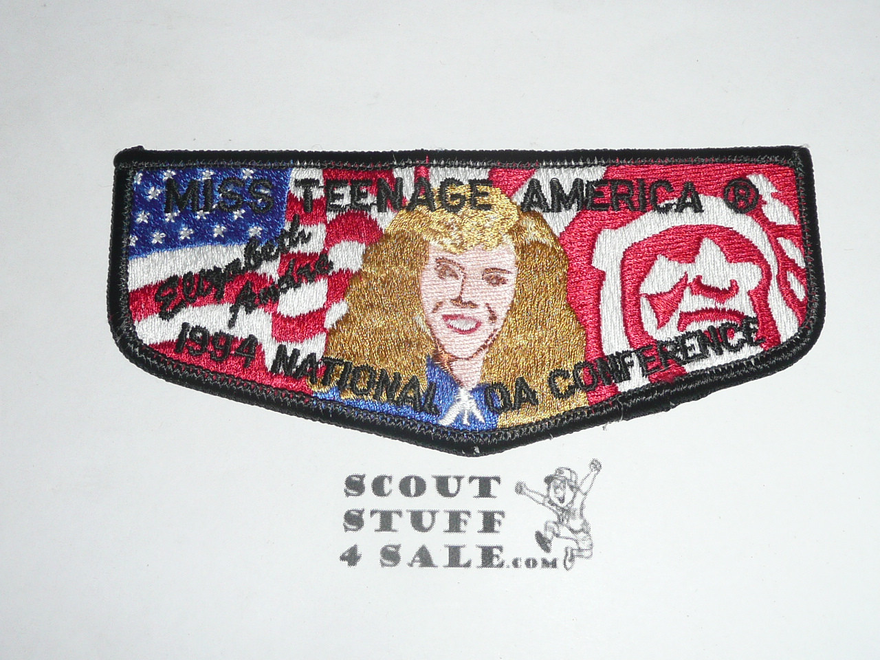 1994 National Order of the Arrow Conference (NOAC) Miss Tennage America Flap Patch