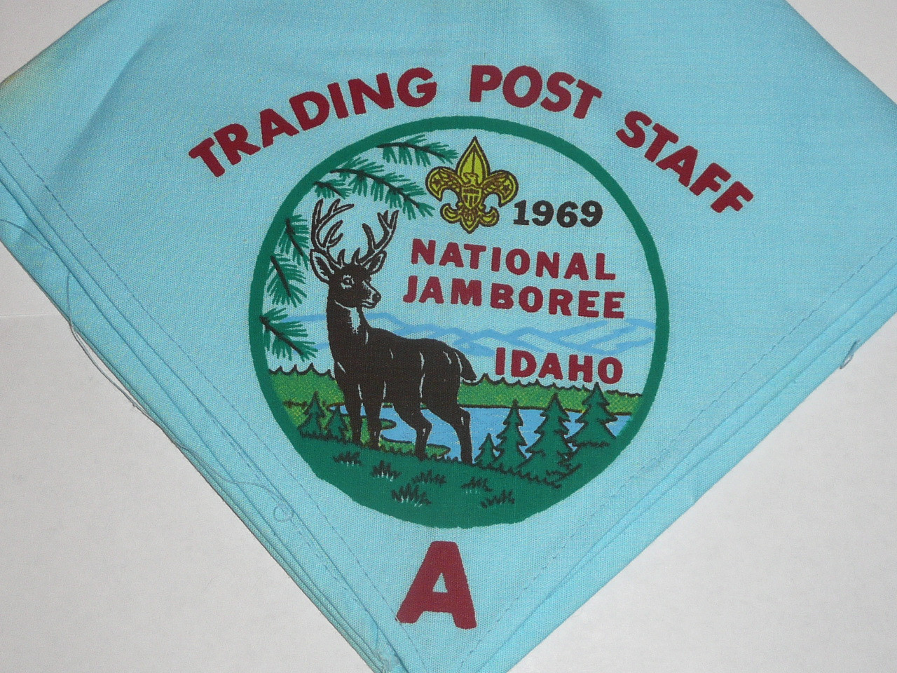 1969 National Jamboree Trading Post A Staff Neckerchief