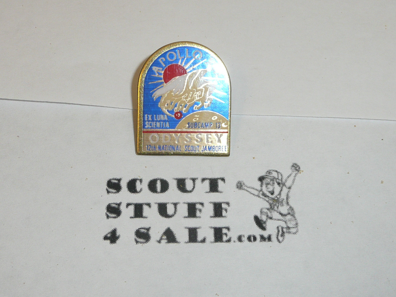 1989 National Jamboree Subcamp 13 Pin