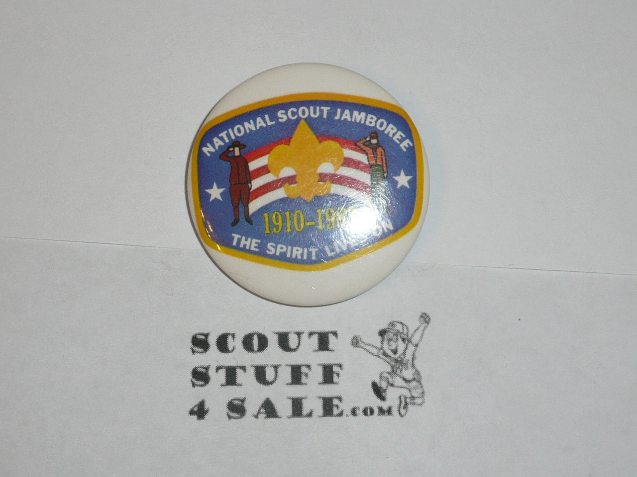 1985 National Jamboree Button