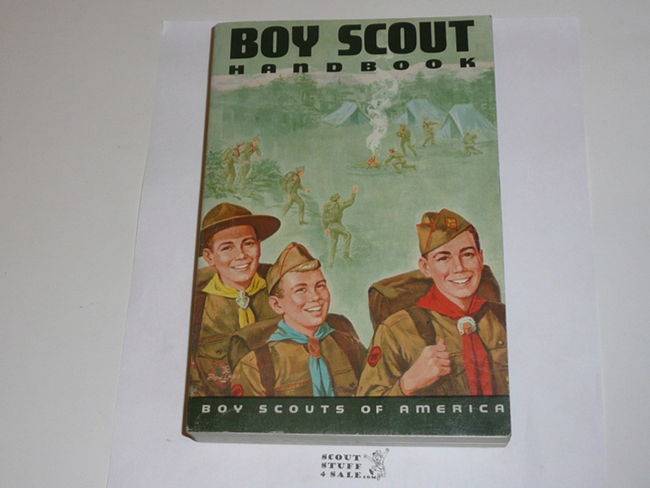 1971 Boy Scout Handbook, Seventh Edition, Seventh Printing, MINT condition, Don Lupo Cover
