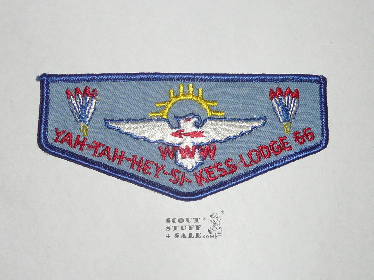 Order of the Arrow Lodge #66 Yah-Tah-Hey-Si-Kess f2 Flap Patch