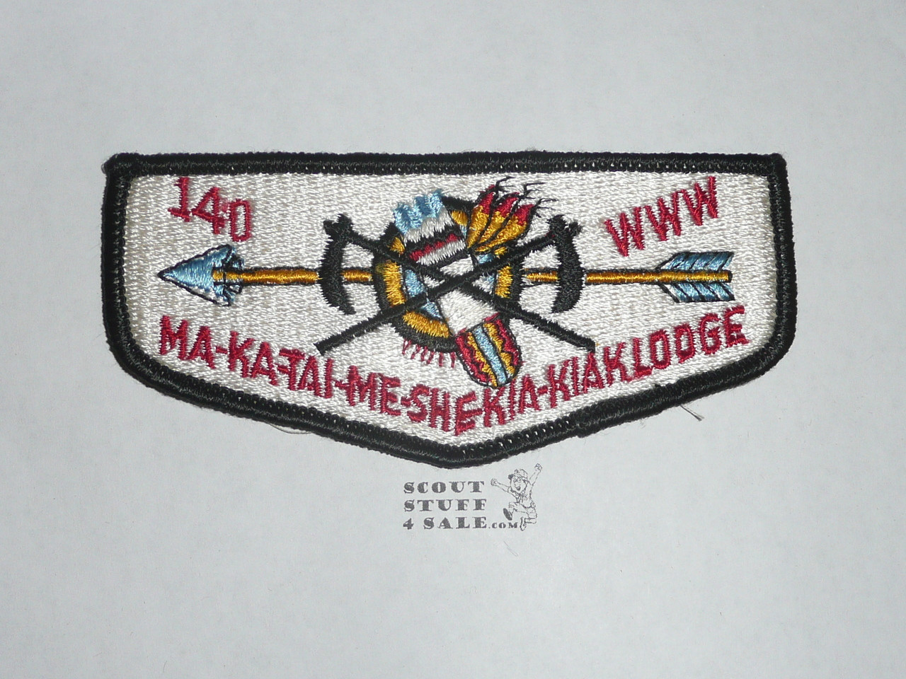 Order of the Arrow Lodge #140 Ma-Ka-Tai-Me-She-Kia-Kiak s1 Flap Patch