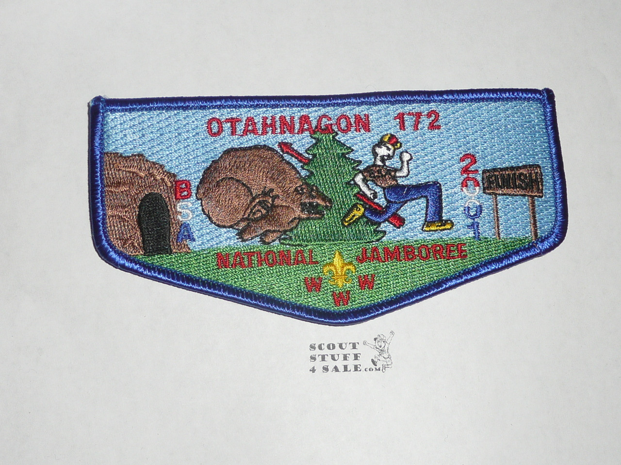 Order of the Arrow Lodge #172 Otahnagon s10 2001 National Jamboree Flap Patch
