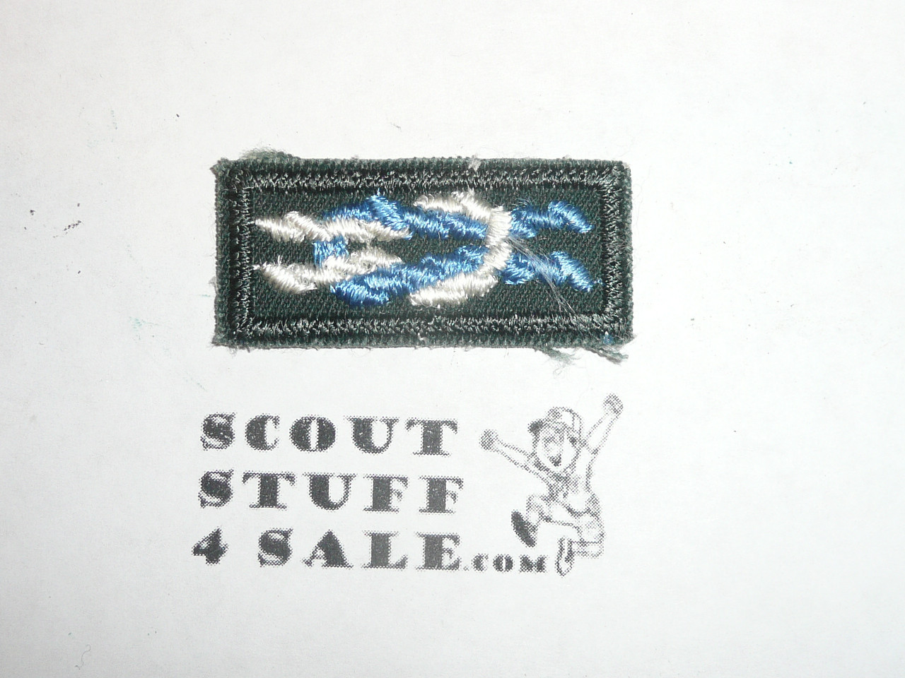Silver Beaver Award Knot on Explorer Green, 1946-1983