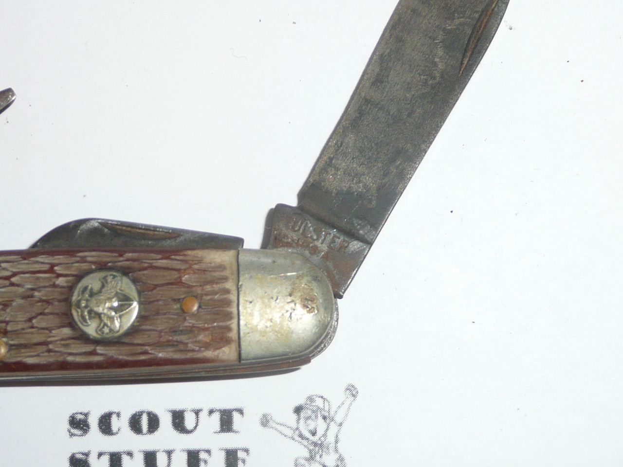 Boy Scout Knife, Ulster Manufacturer, Used, BS006