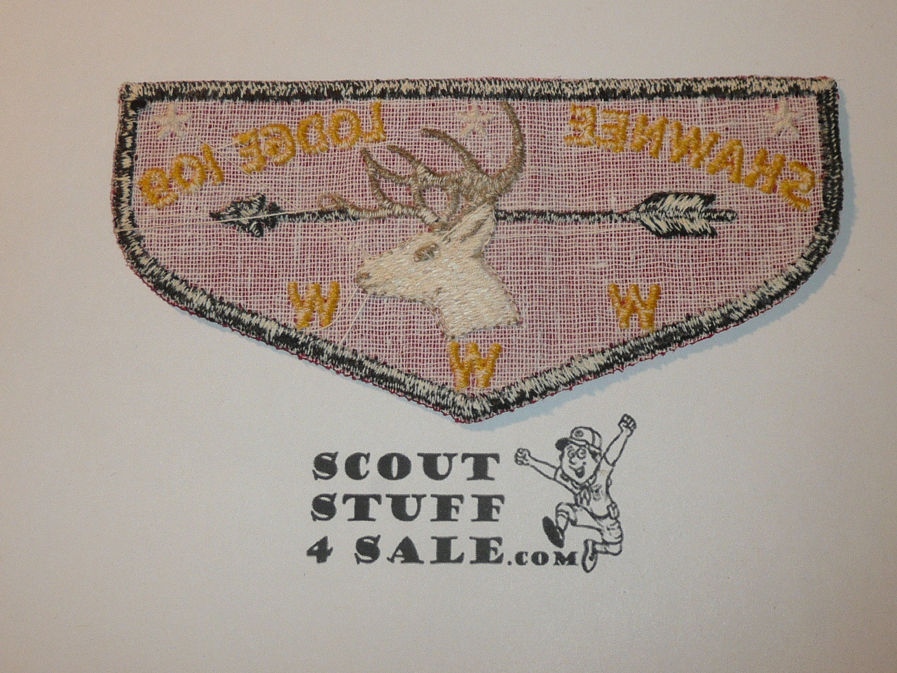 Order of the Arrow Lodge #109 Shawnee f1 First Flap Patch