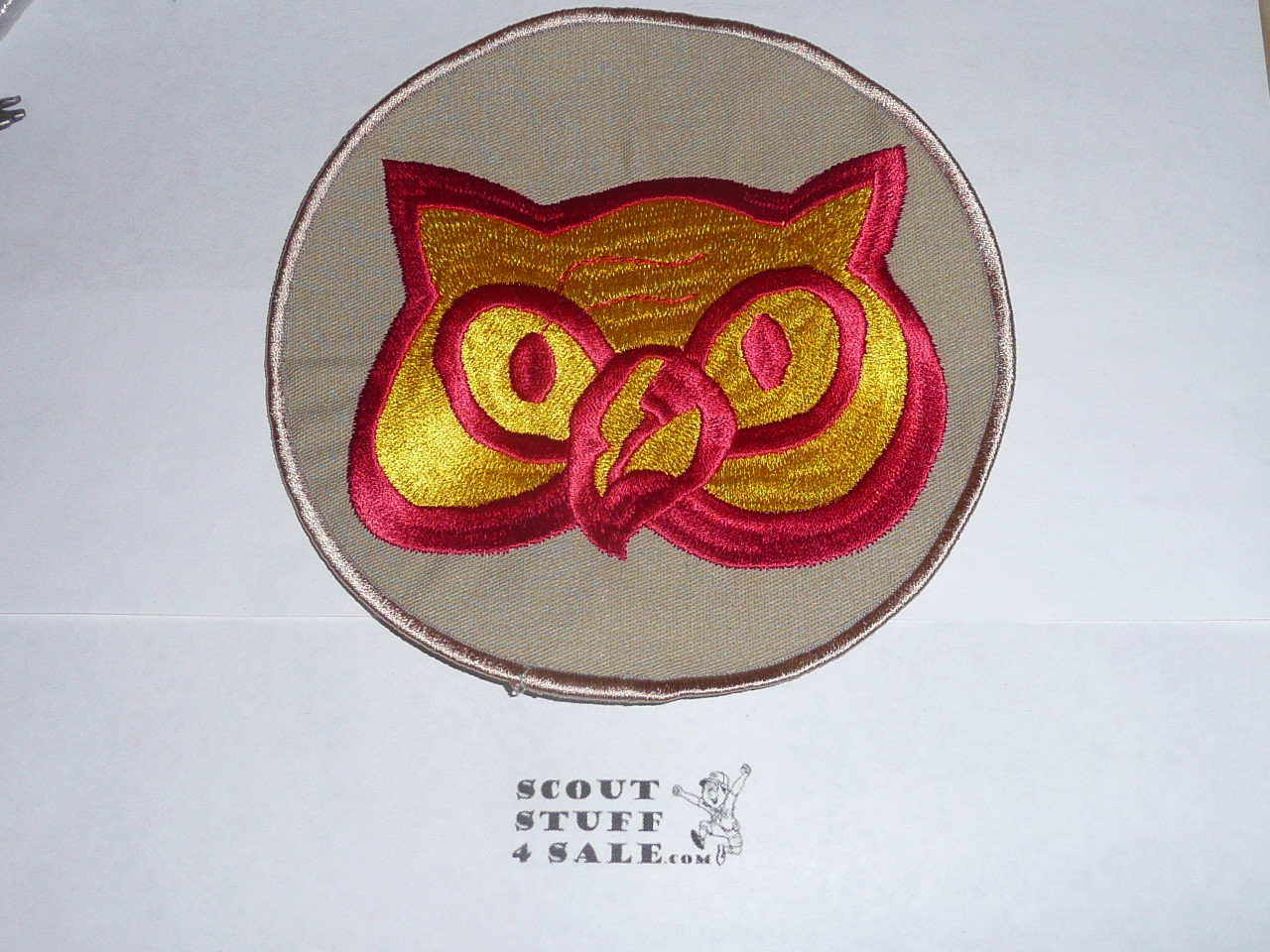 Wood Badge Owl Patrol Jacket Patch