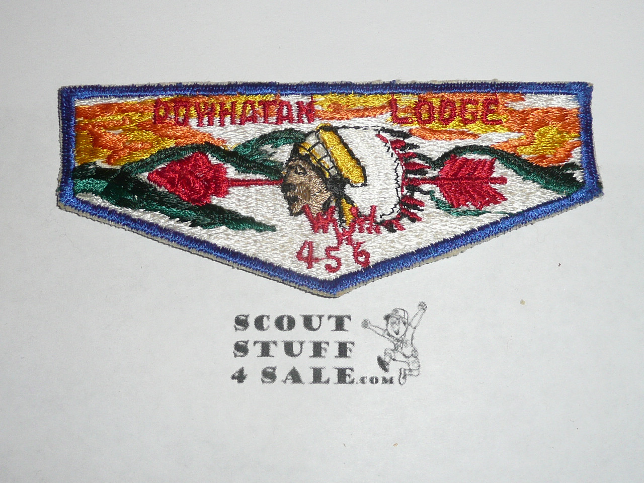 Order of the Arrow Lodge #456 Powhatan s1 Flap Patch