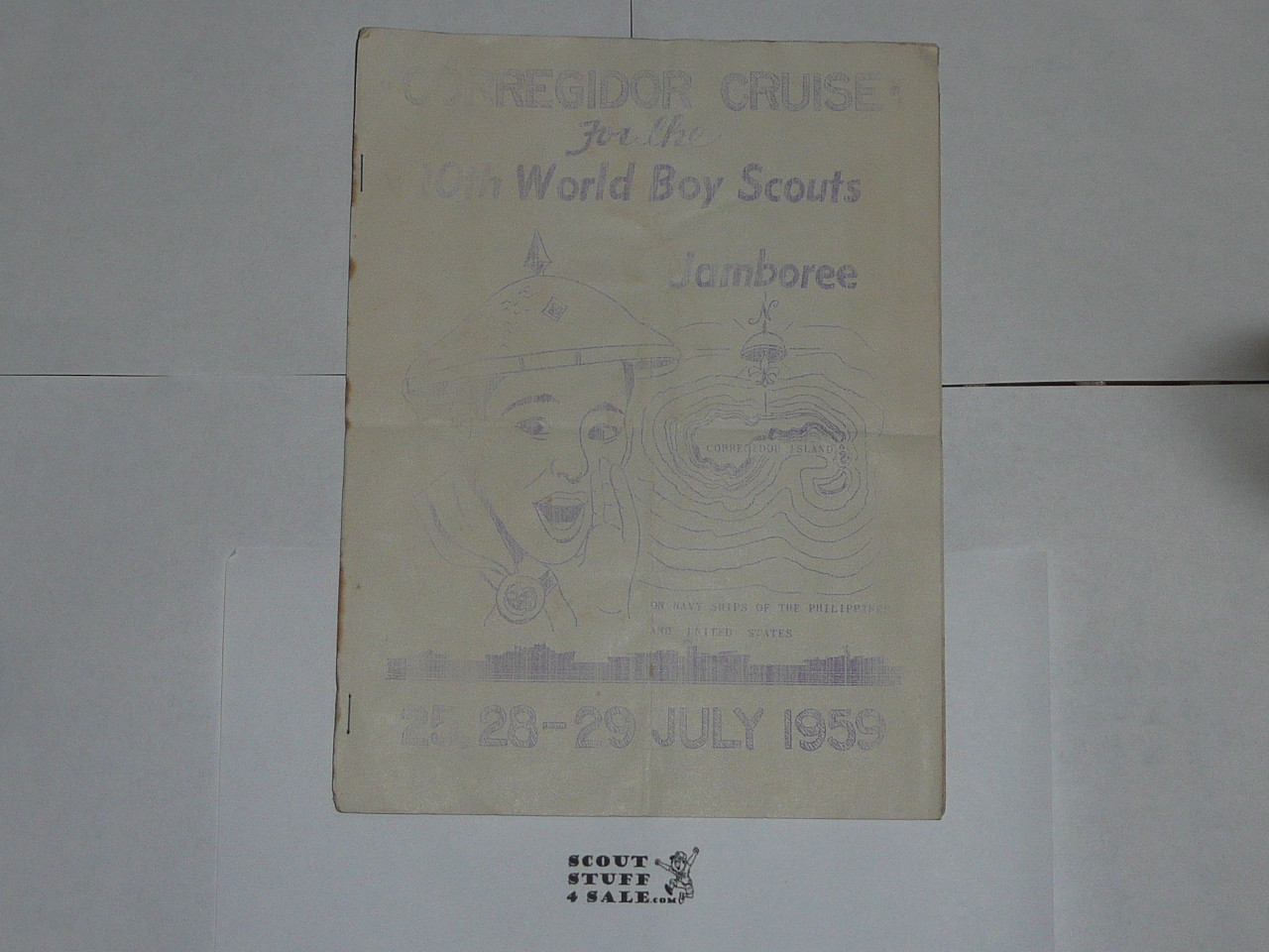 1959 World Jamboree Corridor Cruise Program