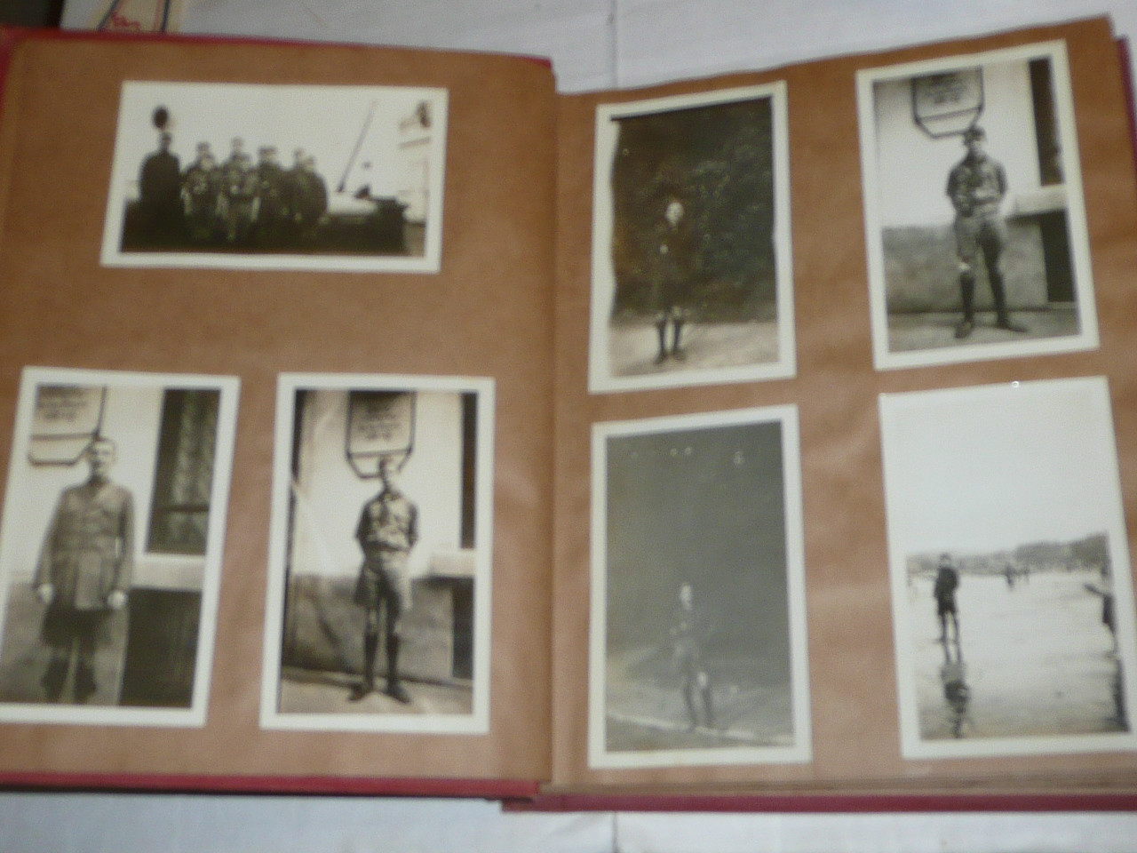 1929 & 1933 World Jamboree, Photo Album from USA/BSA Contingent Member, contains some 1960's photos and other Boy Scout Photos as well