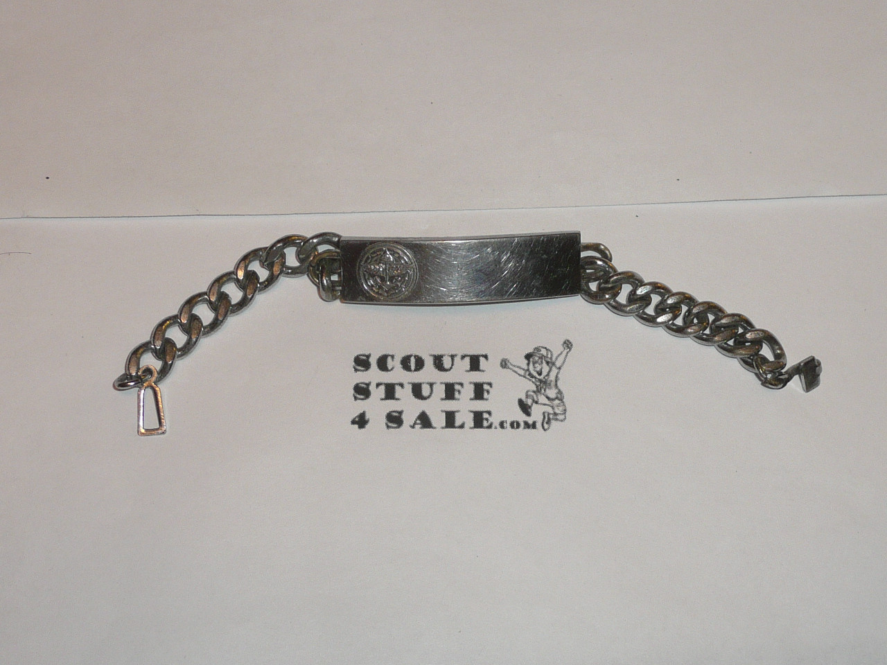 Explorer Scout Identification ID Bracelet, used