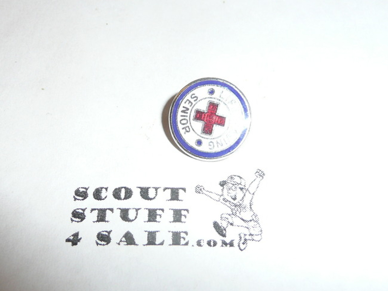 Red Cross Lifesaving Senior Pin,