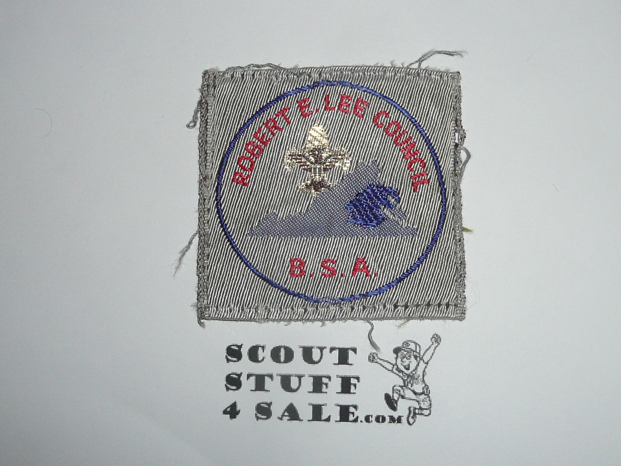 Robert E. Lee Council Patch (CP), woven, sewn