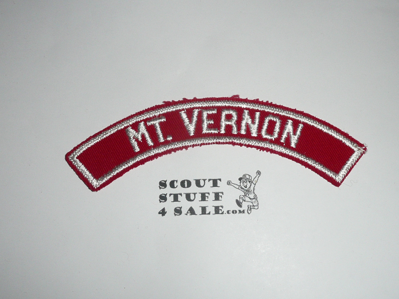 MT. VERNON Red and White Community Strip