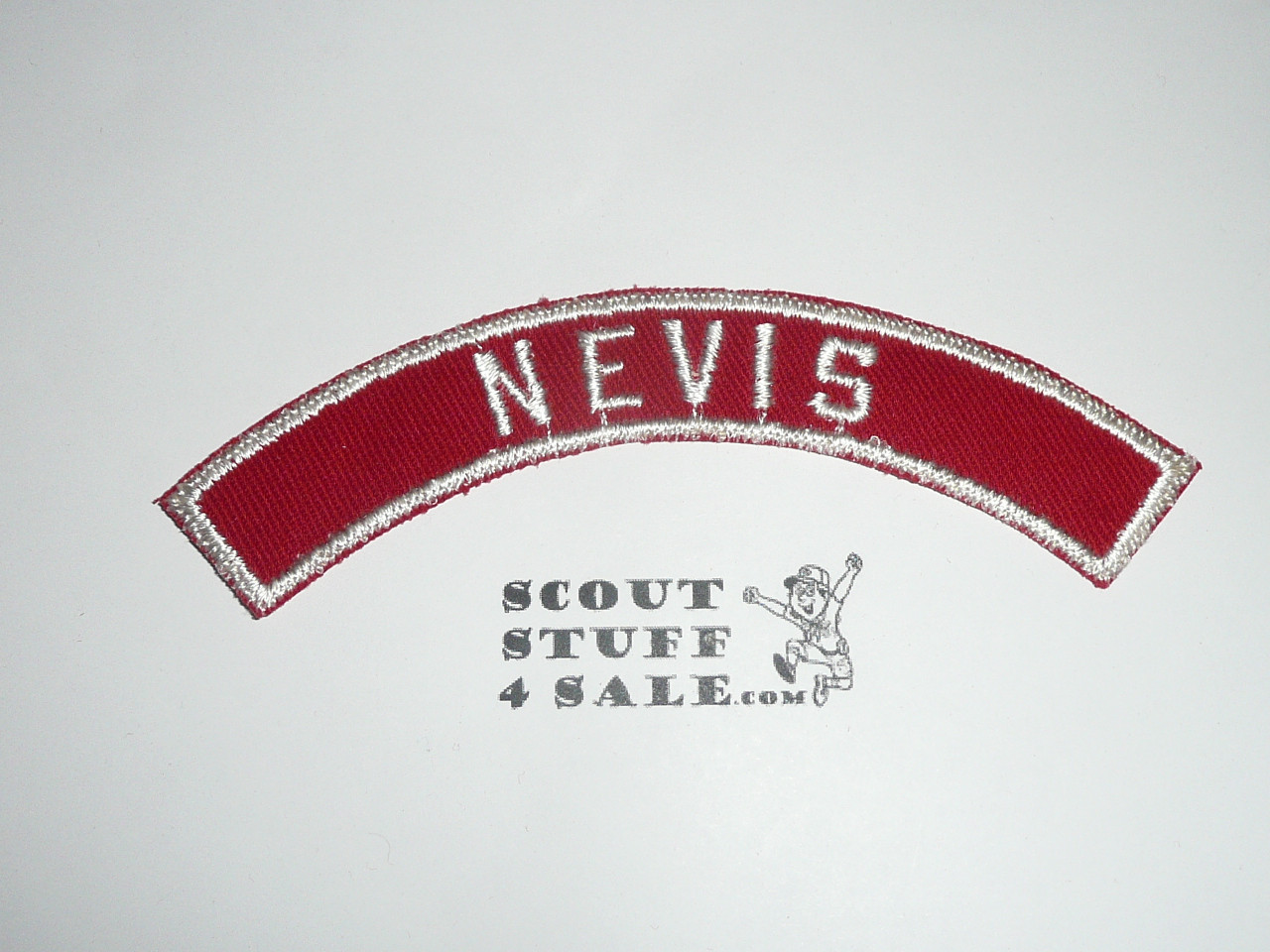 NEVIS Red and White Community Strip