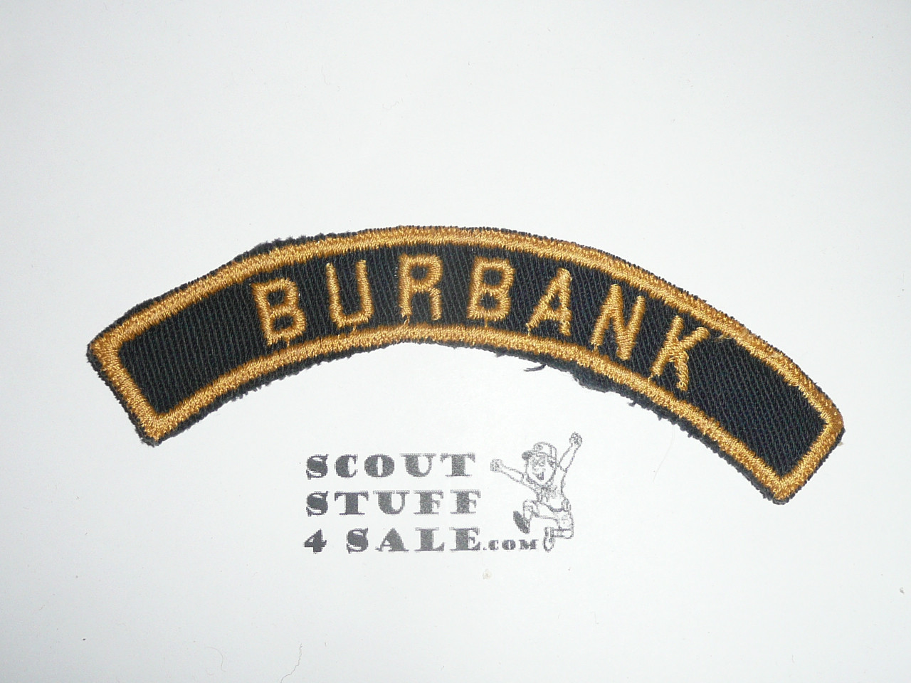 BURBANK Blue and Gold Community Strip, Cub Scout, sewn