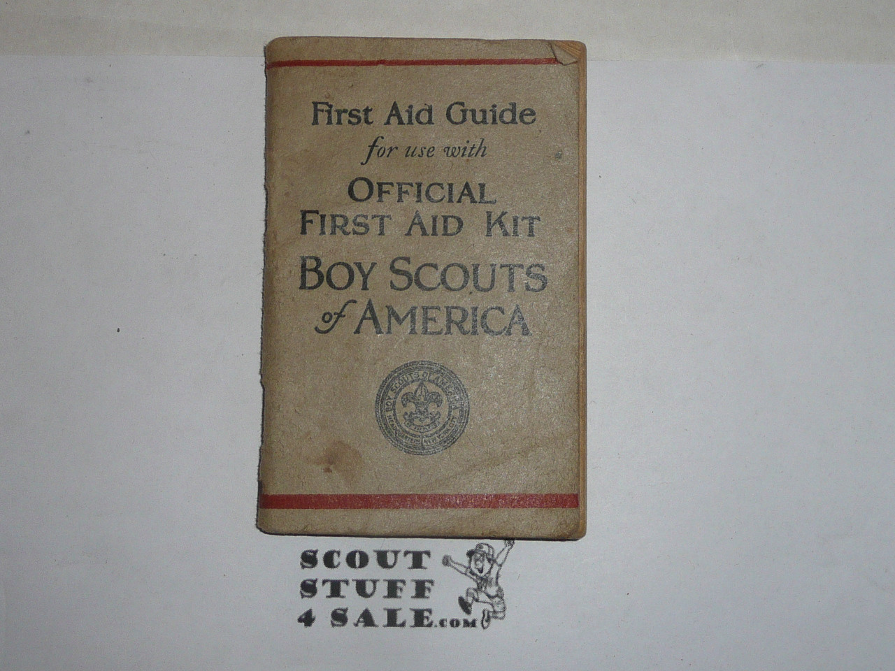 official first aid guide book, 1928