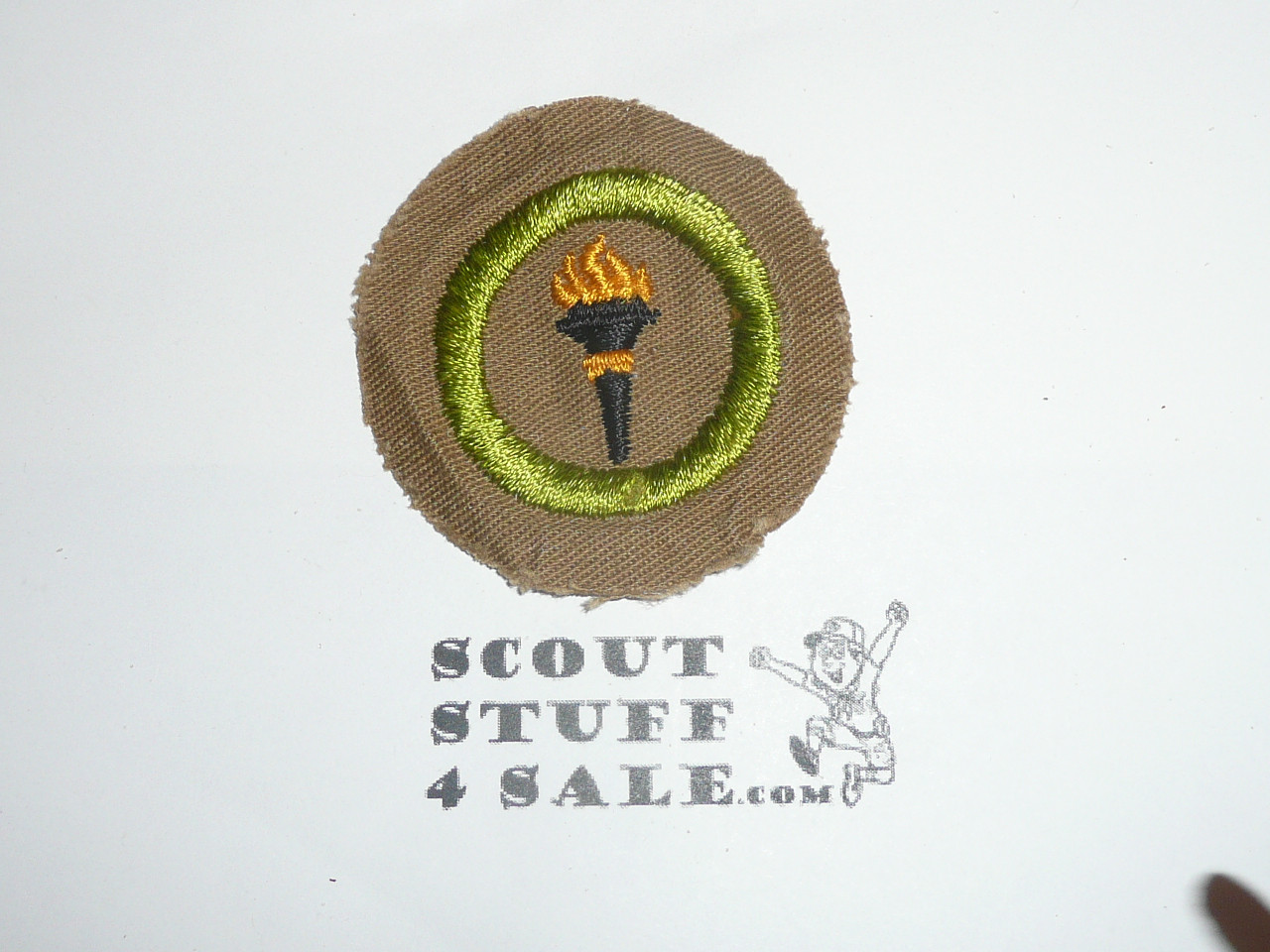Public Health - Type D - Fine Twill Merit Badge (1942-1946)