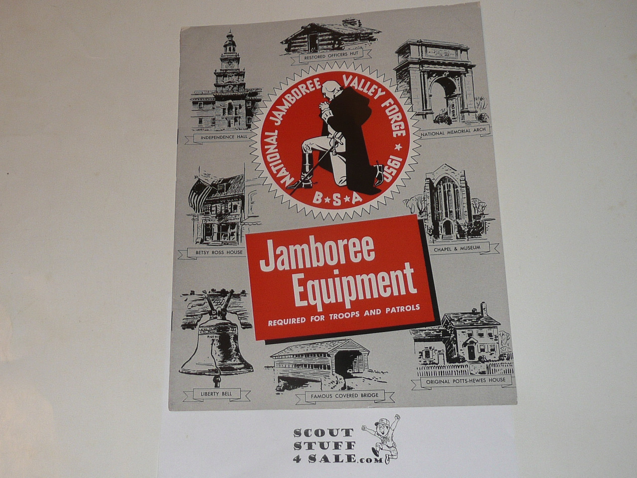 1950 National Jamboree Troop and Patrol Equipment Catalog and official Order Forms