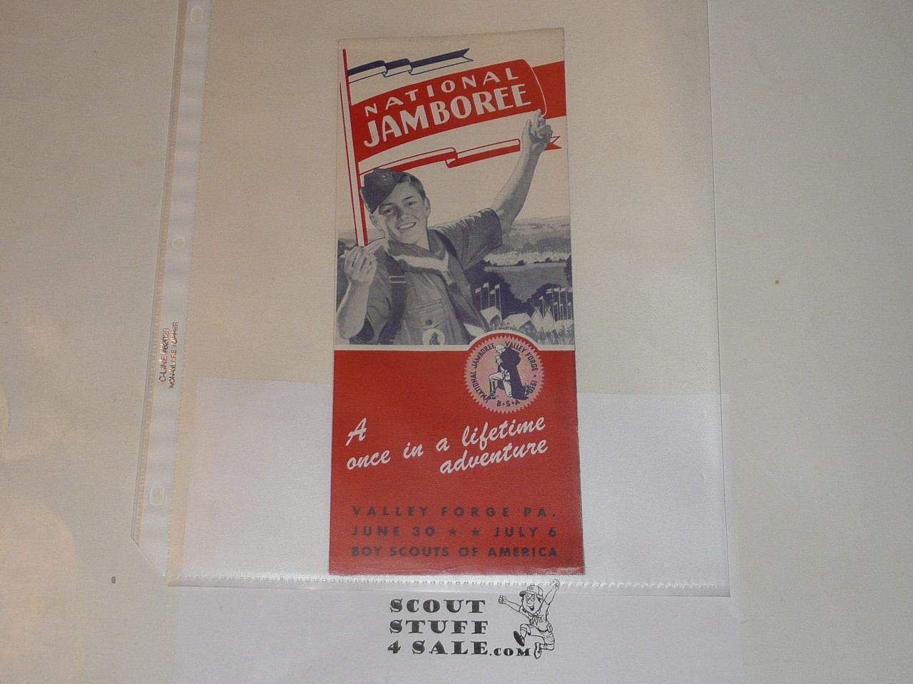 1950 National Jamboree Offical BSA Brochure for Promotion