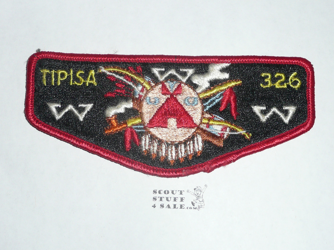 Order of the Arrow Lodge #326 Tipisa s3 Flap Patch