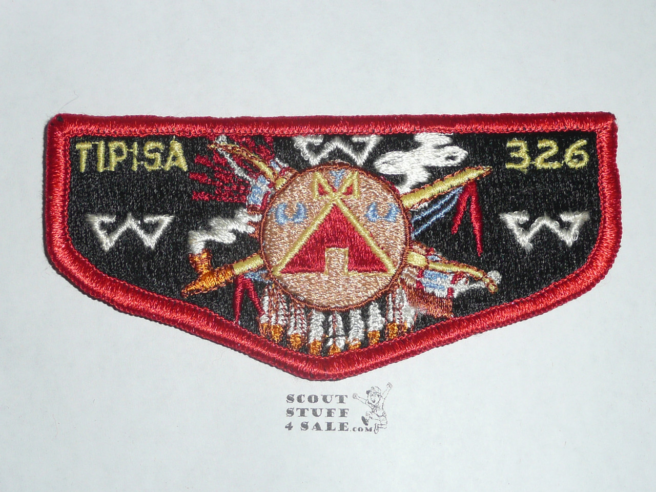 Order of the Arrow Lodge #326 Tipisa s10 Flap Patch