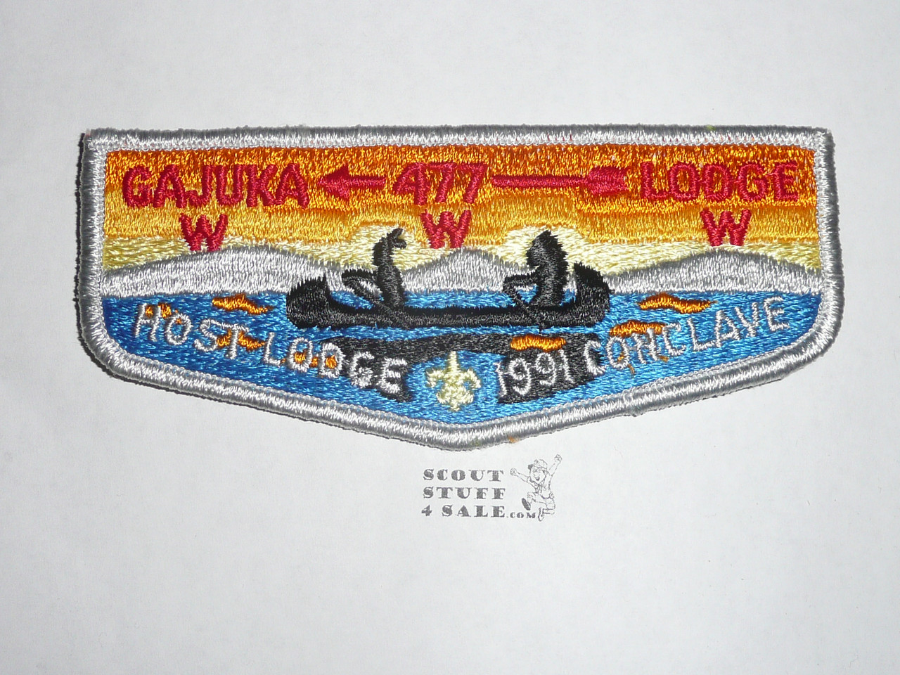 Order of the Arrow Lodge #477 Gajuka s27 Flap Patch