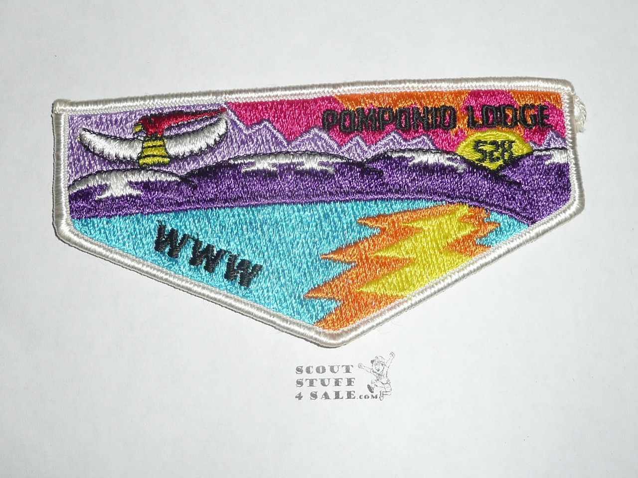 Order of the Arrow Lodge #528 Pomponio s17 Flap Patch
