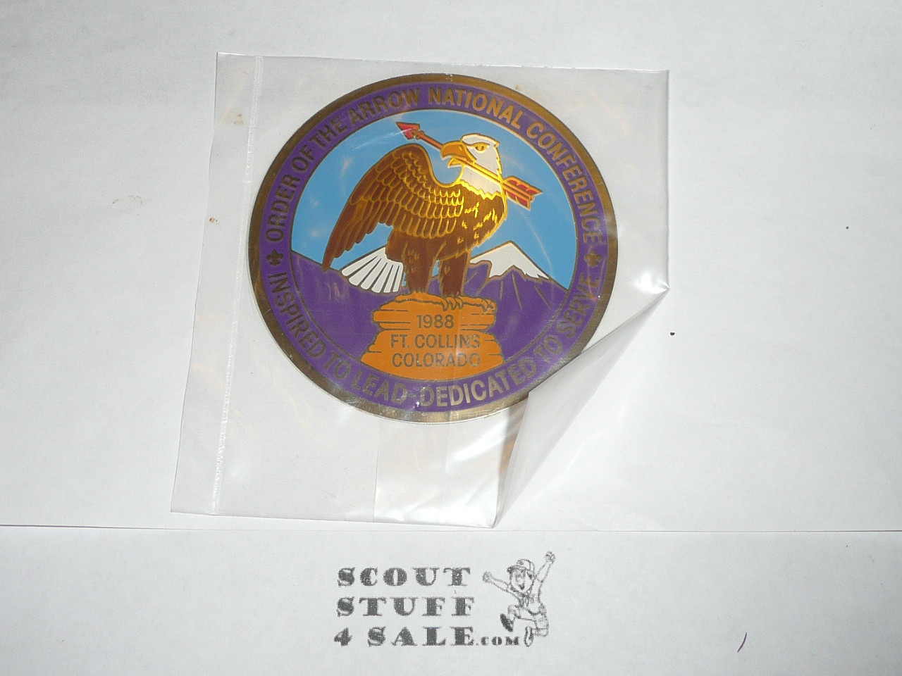 National Order of the Arrow Conference (NOAC), 1988 Metal Sticker