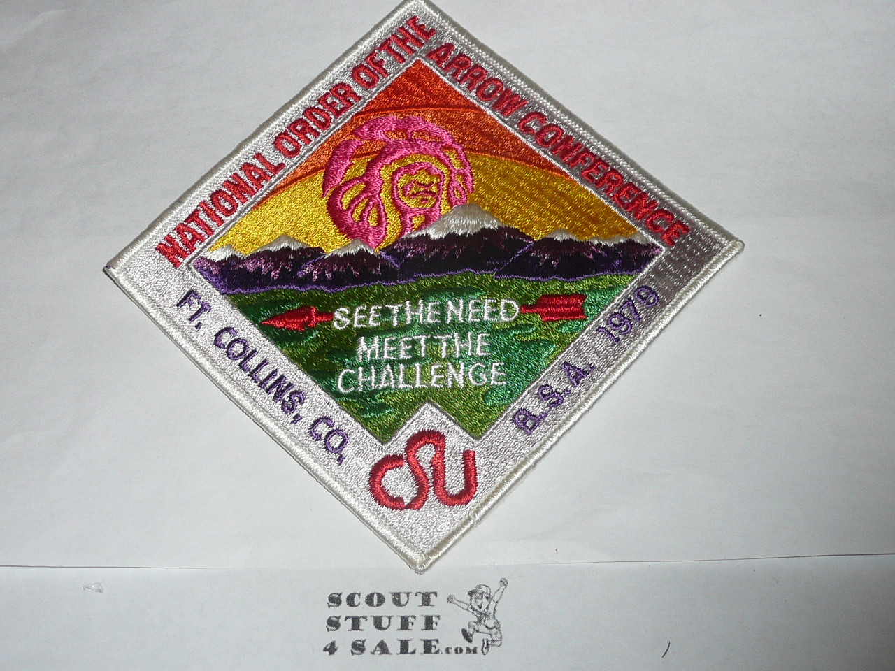 National Order of the Arrow Conference (NOAC), 1979 Jacket / Back Patch