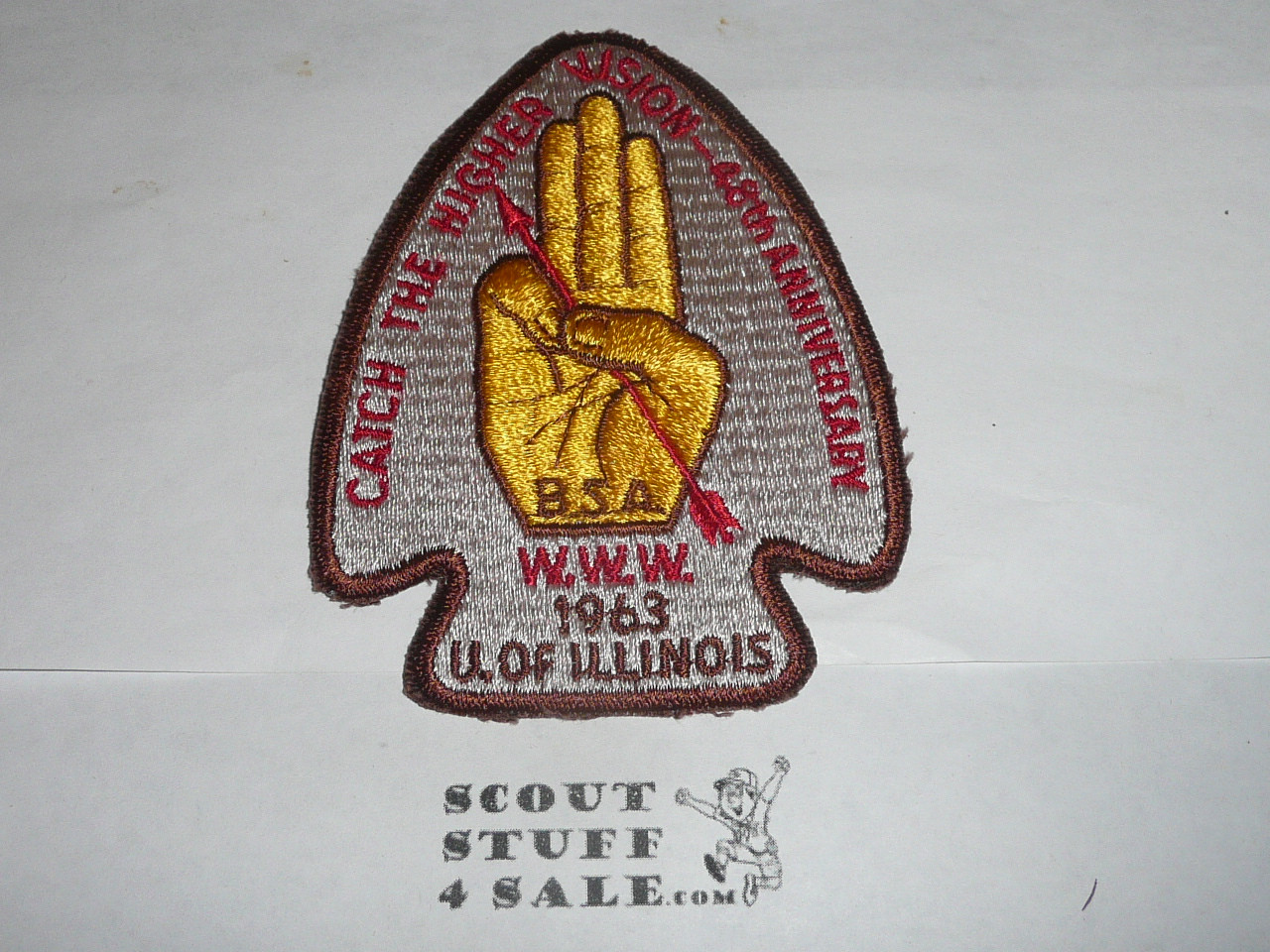 National Order of the Arrow Conference (NOAC), 1963 Patch