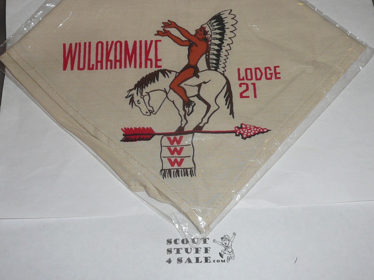 Order of the Arrow Lodge #21 Wulakamike n1 Neckerchief