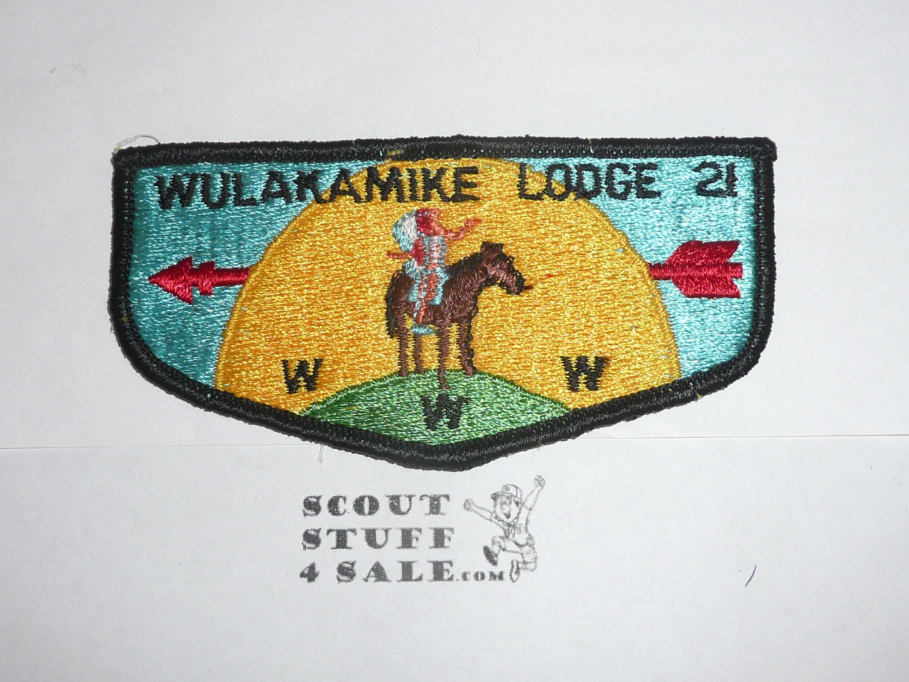 Order of the Arrow Lodge #21 Wulakamike s3 Flap Patch