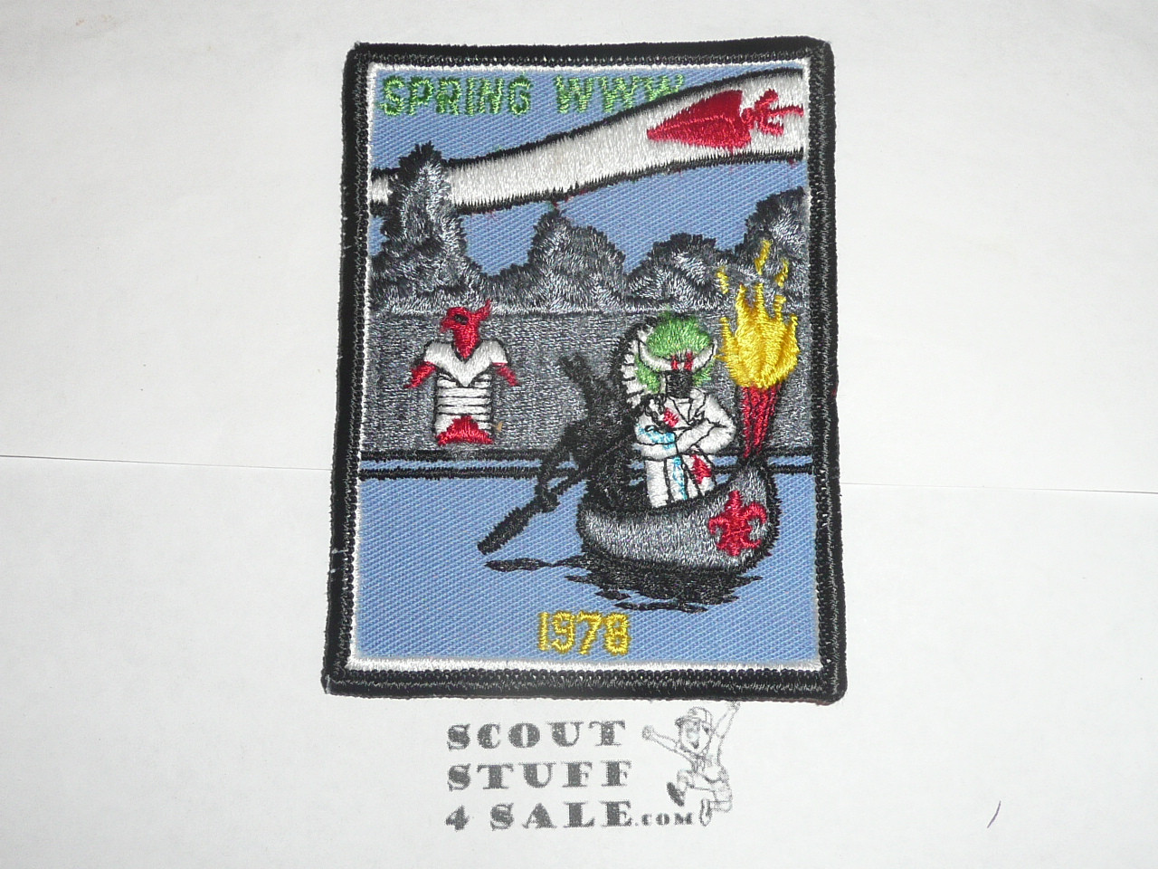 Order of the Arrow Lodge #128 Kickapoo 1978 Spring Patch