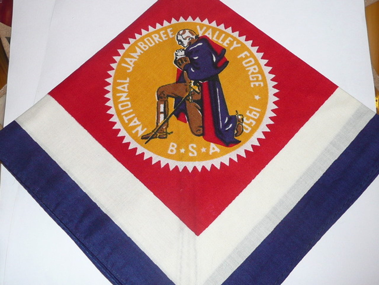 1950 National Jamboree Neckerchief, lite use