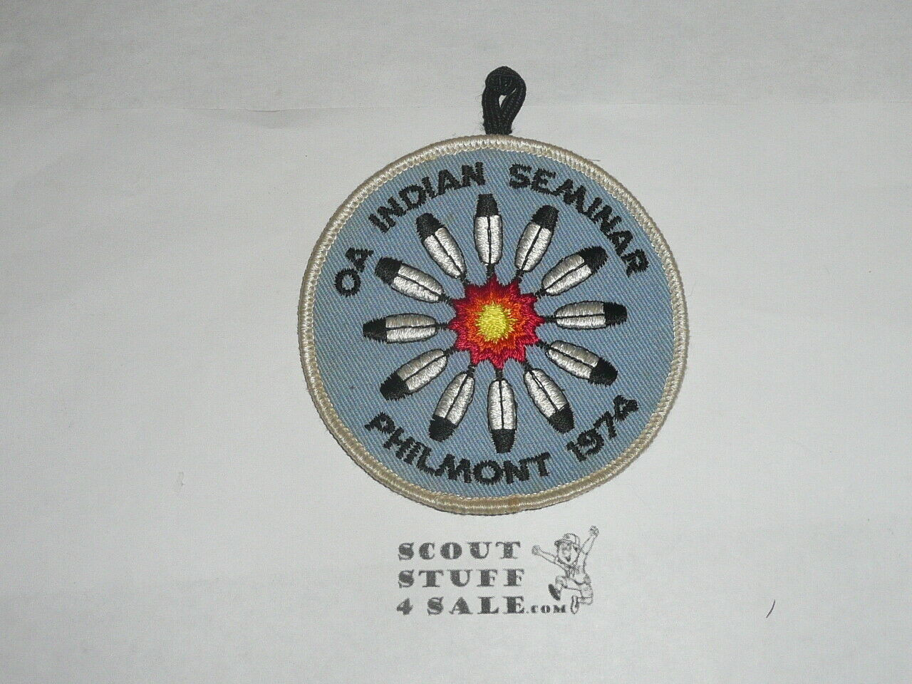 1974 Order of the Arrow Indian Seminar Patch, Held at Philmont - Boy Scout