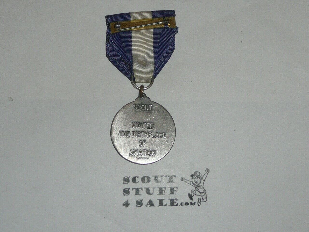 Wright Memorial Trail Medal, pewter pendant