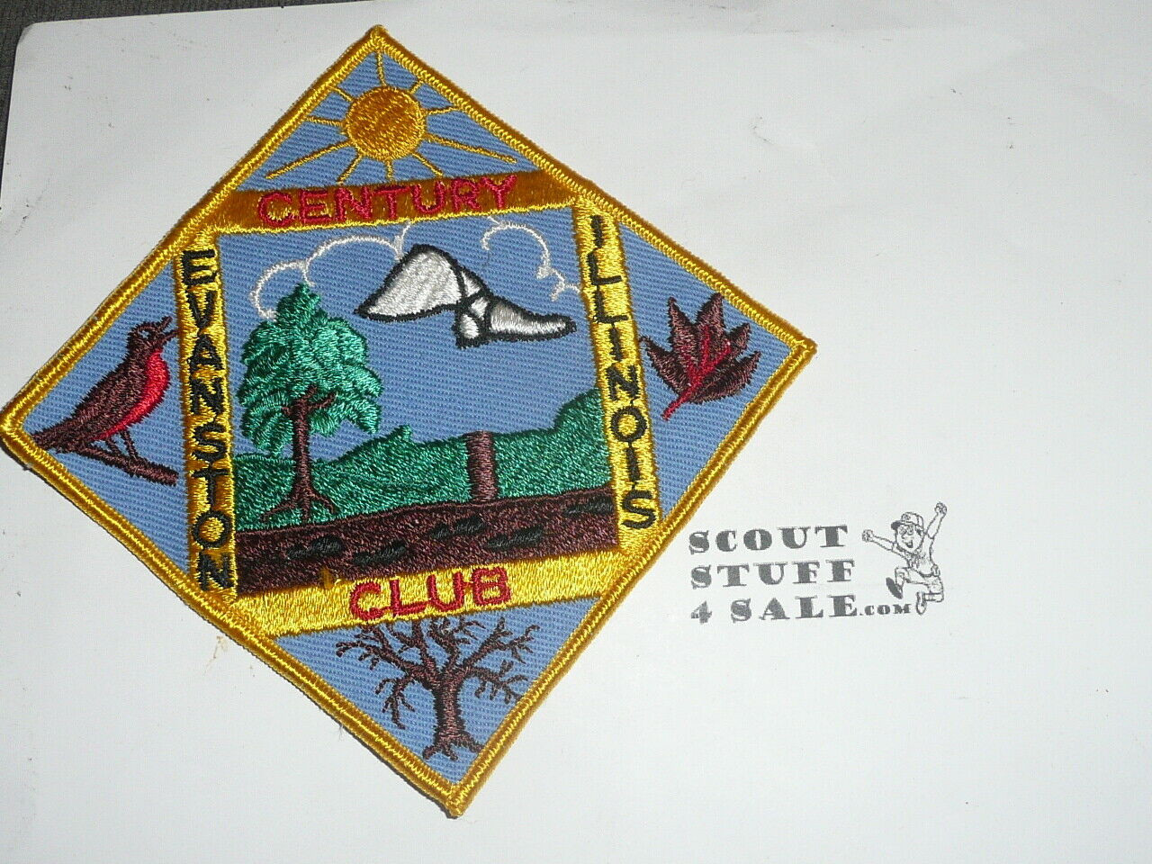 Century Club Trail patch, Evanston Illinois