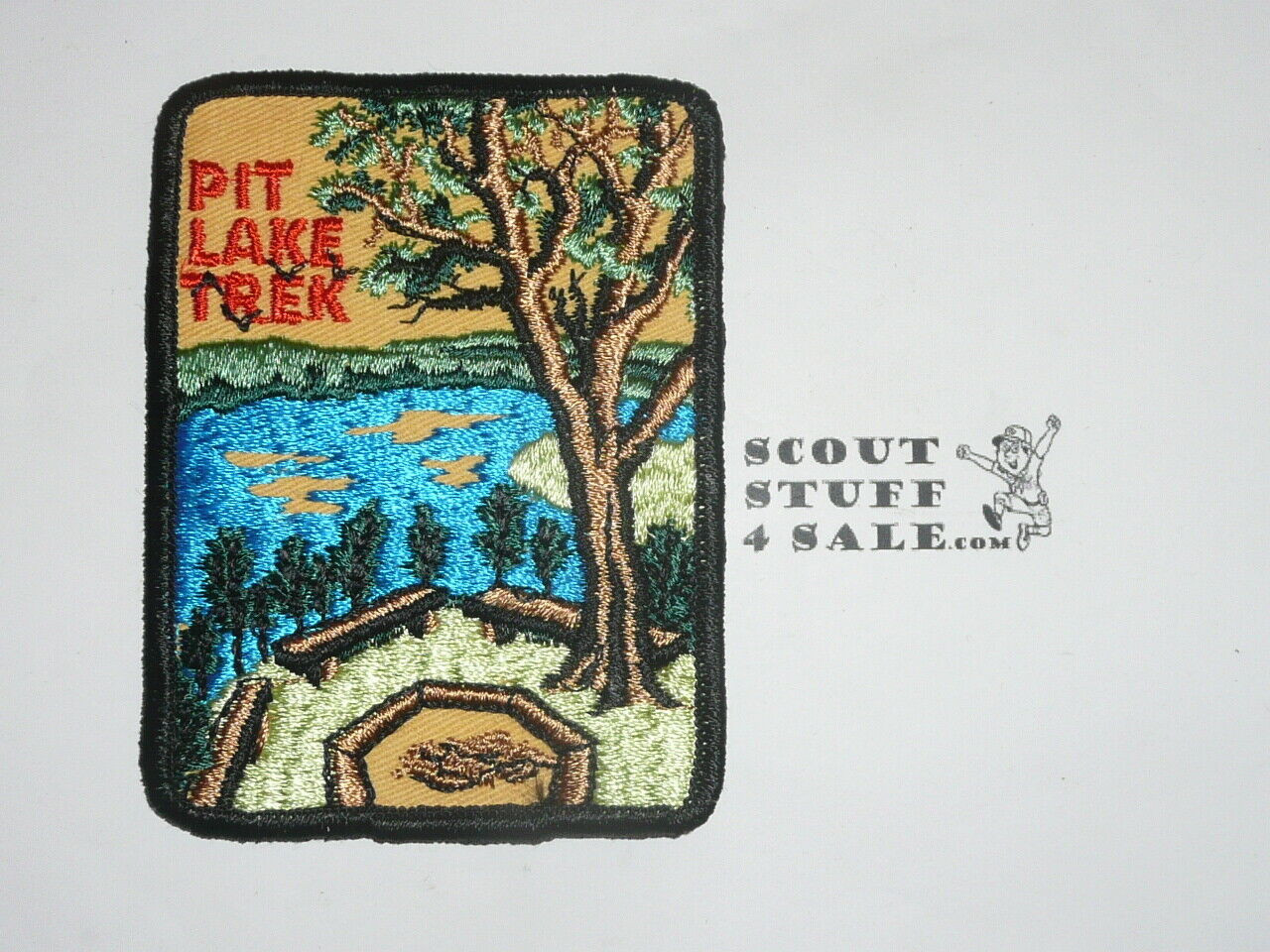 Pit Lake Trek Trail Patch