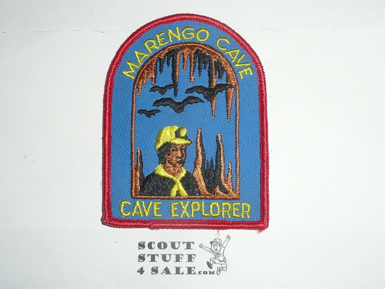 Vintage Marengo Cave - Cave Explorer Travel Souvenir Patch